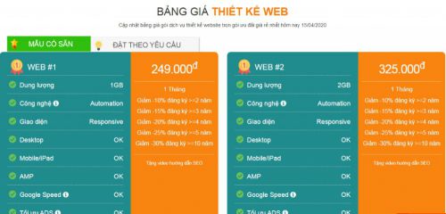 Thiết kế Website Automation ở đâu giá rẻ nhất?