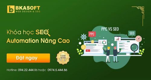 Học SEO nâng cao chất lượng giá rẻ nhất tại Hà Nội