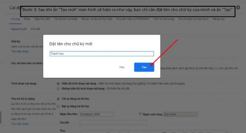 Hướng dẫn tạo chữ ký Gmail chuyên nghiệp