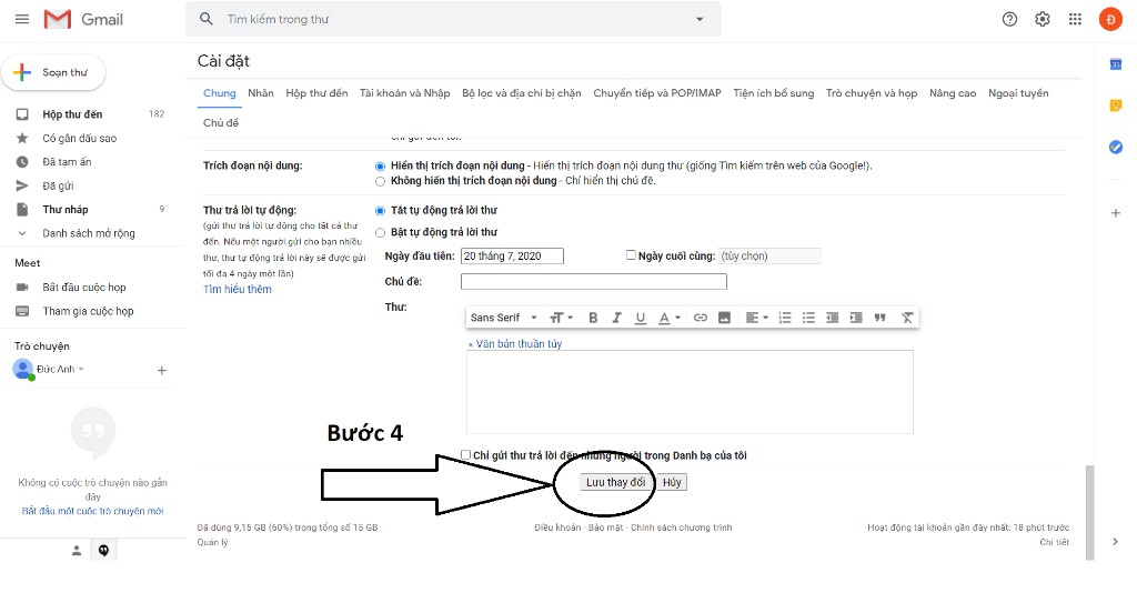 Hướng dẫn tạo chữ ký trong Gmail