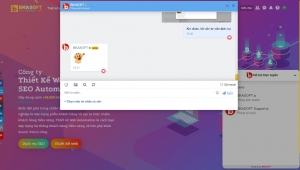 Reviews 2 tính năng Chat mới trên web BKASOFT