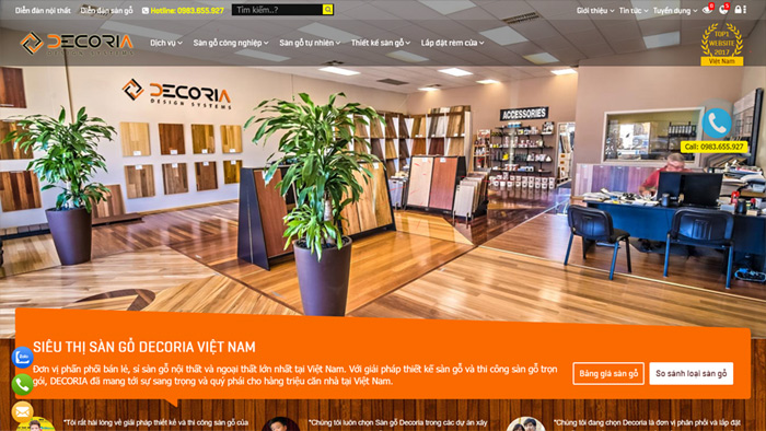 Decoria.vn - Bán & Thi công sàn gỗ