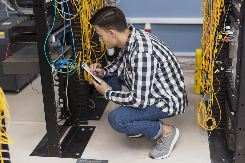 Đội ngũ IT Bkasoft giám sát vận hành máy chủ - server 24/7