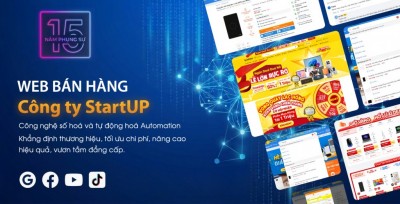 Thiết kế Website bán hàng công ty Startup